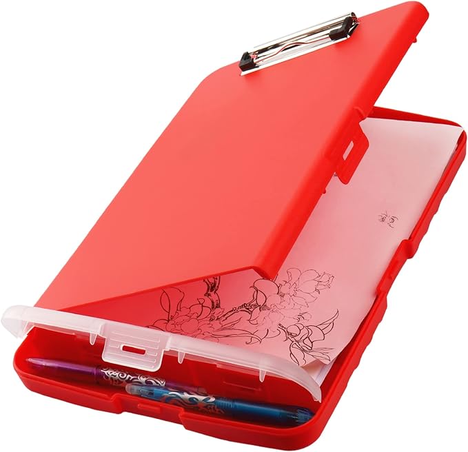 HWPRATO Clip Board Storage Clipboard Case Clip Boards by Home