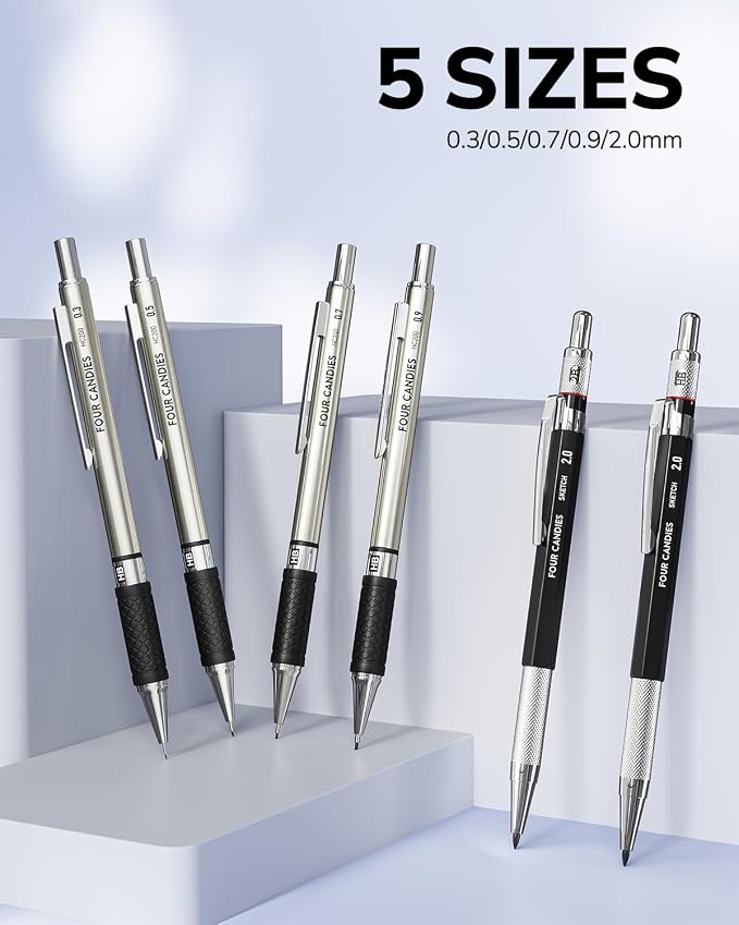 Four Candies 27PCS Mechanical Pencil Set - Image 3