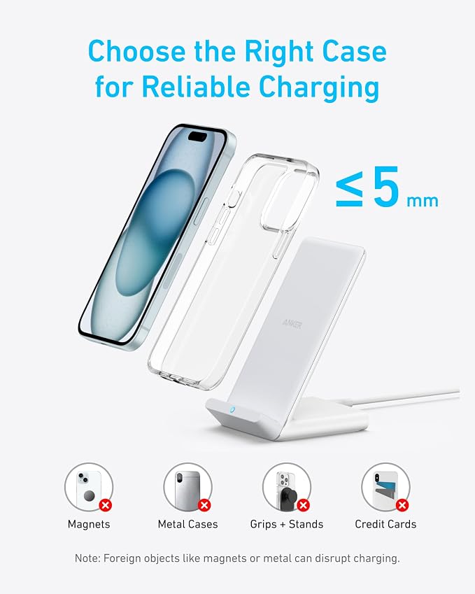 Anker 313 Wireless Charger, Qi-Certified - Image 6