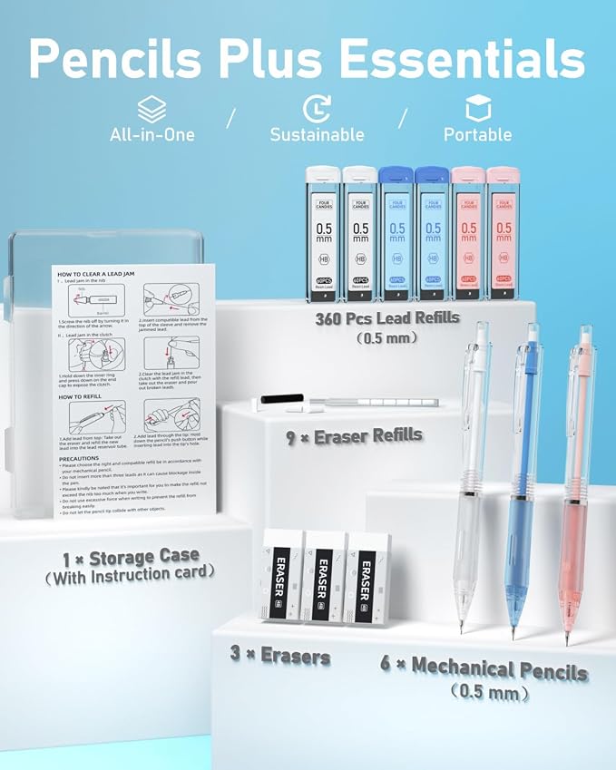 Four Candies Mechanical Pencil Set - Image 5