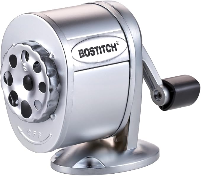 Bostitch Metal Manual Pencil Sharpener by BostitchOfficeProducts