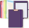 HAUTOCO Clipboard Folio with Refillable Lined Notepad by HAUTOCO