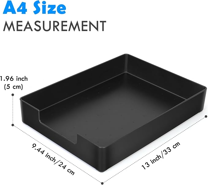 Letter-Size Tray, Desk Drawer Organizer, 13 x 9.6 inch - Image 7