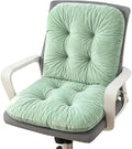 Plush High Back Rocking Chair Cushion Office Chair Cushion Seat Cushion by Gujuja