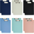 BOMEI PACK Office Plastic Clipboards, 12.5 x 9 Inch A4 Letter Size by BOMEIPACK