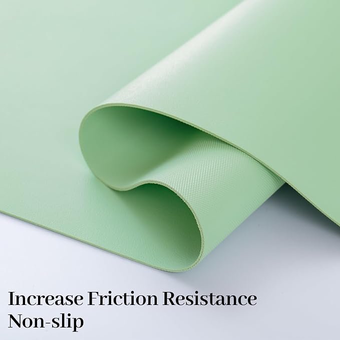 Large Desk Pad Mat, Leather Desk Mat - Image 6