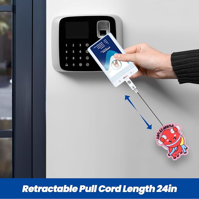 Pump It Up! Funny Cardiac Nurse Badge Reel, Cute Cardiology Heart Retractable - Image 6