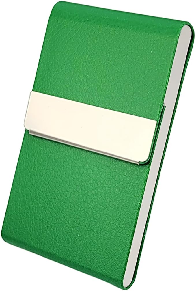 Business Card Holder with Ultra Slim Design, Business Card Case with Premium PU - Image 5