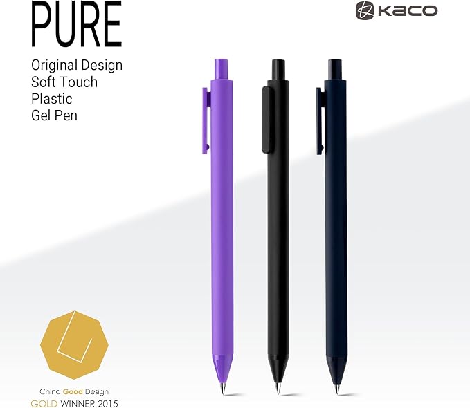 Kaco Gel Pens 20 Assorted Color Ink 0.5mm Fine Point, Cute Stationery - Image 4