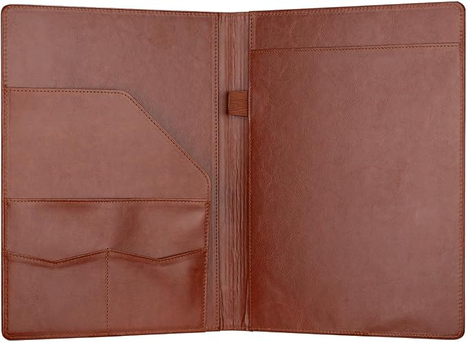 Padfolio Portfolio Binder, Faux Leather Folder, Resume Interview Legal Document - Image 2