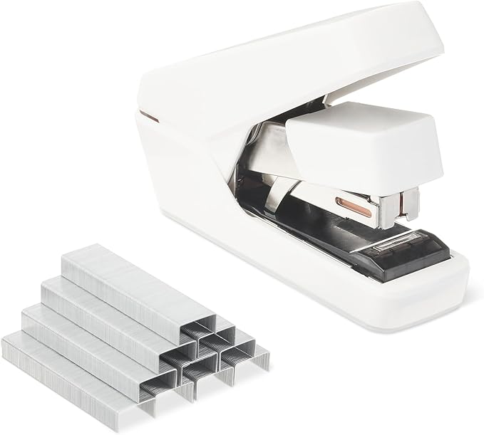 Amazon Basics Office Heavy Duty Stapler, Flat Clinch, Effortless, 40 Sheet by AmazonBasics