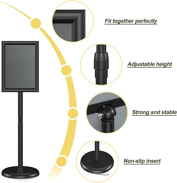 Relx Sign Holder Stand 8.5x11 inch - Image 4