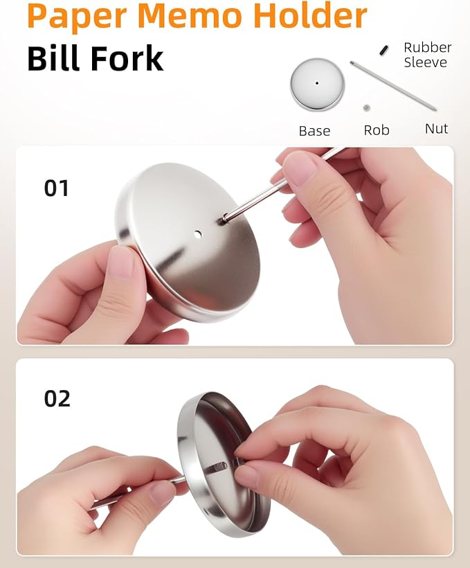 4 Pcs Desk Receipt Holder - Image 6
