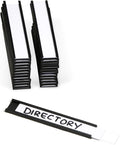SmartSign Pack of 25 Magnetic 'C' Channel Label Holders | 0.5" x 3" by SmartSign