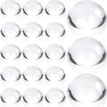 Briwooody Crystal Dome Magnifier Paperweights Glass Paperweight Reading by Briwooody