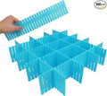 100 PCS Premium DIY Drawer Dividers, Adjustable Drawer Dividers by KUKLIPJIM