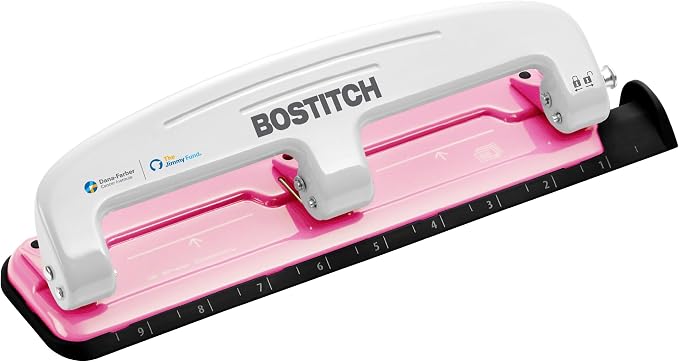 PaperPro inCOURAGE 12 Reduced Effort 3-Hole Punch, 12 Sheets by BostitchOfficeProducts