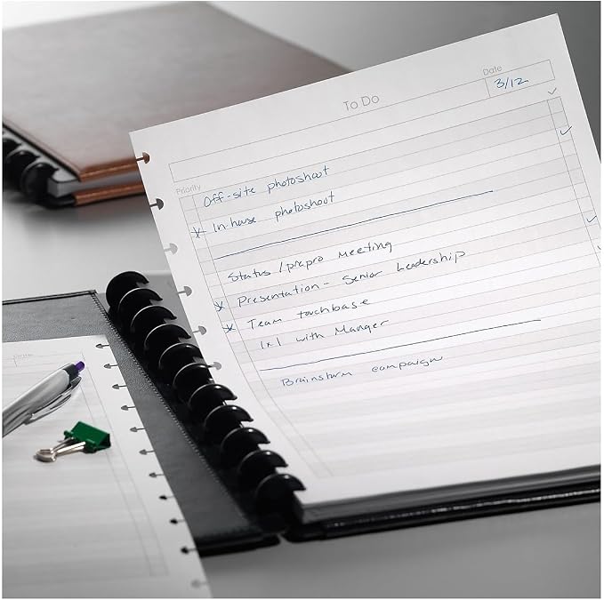 STAPLES Arc System To‑Do Refill Paper, 8.5” x 11”, 50 Sheets - Image 4