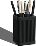 HighHerz Aesthetic Pen Holder For Desk, Modern Silicone Pencil Holder, Stylish by HighHerz