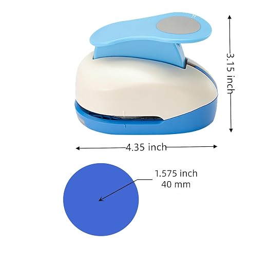 1.575 Inch（40mm） Circle Punch Circular Cutter Tool Circle Hole Punch Handmade - Image 3