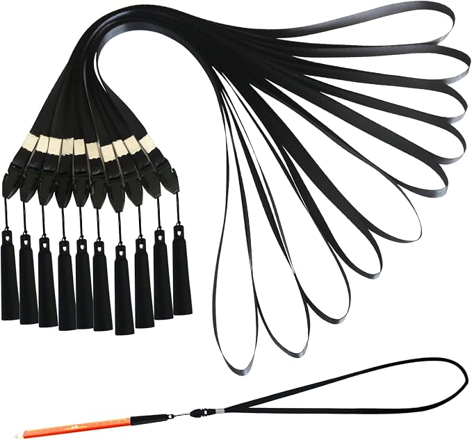 22 Anti-Loss Black Lanyard Pen Holder Silicone Pen Necklace - Image 7