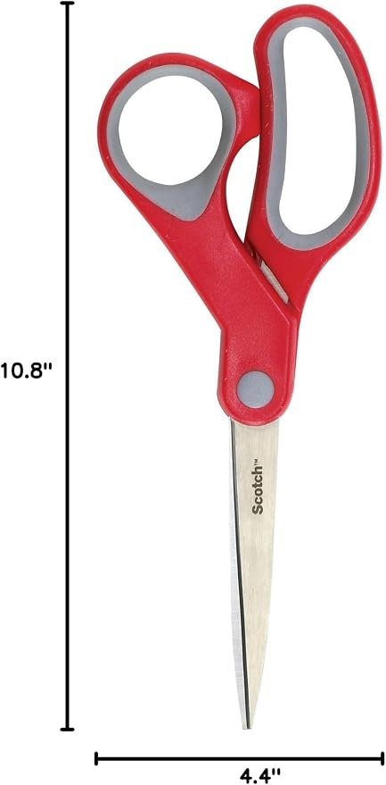 Scotch Multi-Purpose Stainless Steel All-Purpose 2 Pairs of Scissors, 8 Inches - Image 11