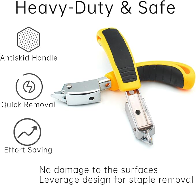 Staple Remover Heavy Duty Upholstery Staple Puller Tool - Image 2