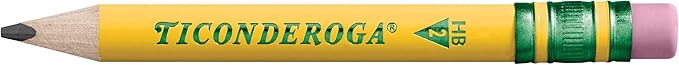 Ticonderoga My First Short Triangular Wood-Cased Pencils, #2 HB Soft, - Image 2