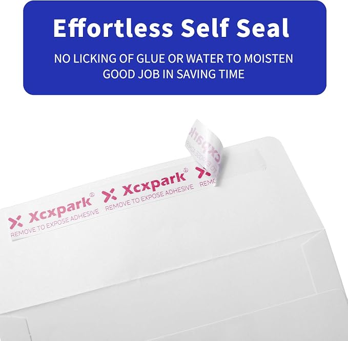 Xxcxpark 100 Qty Printable A6 Invitation Envelopes 4.75 x 6.5 inches Cards - Image 4