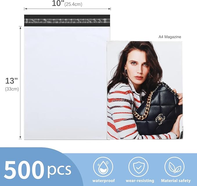 Metronic Poly Mailers 10x13 Inch 500 Pack Shipping Bags - Image 2