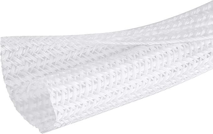 10ft - 1/2 inch Cable Sleeve Split Wire Loom Tubing by Moxita