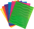 JAM PAPER Heavy Duty Plastic 3 Hole Punch Pocket Folders by JAMPaper