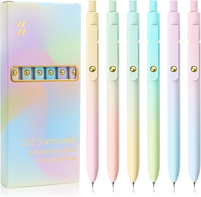 YOXMJDB Gel Pens, High-End Series 0.5mm Black Ink Pens by YOXMJDB