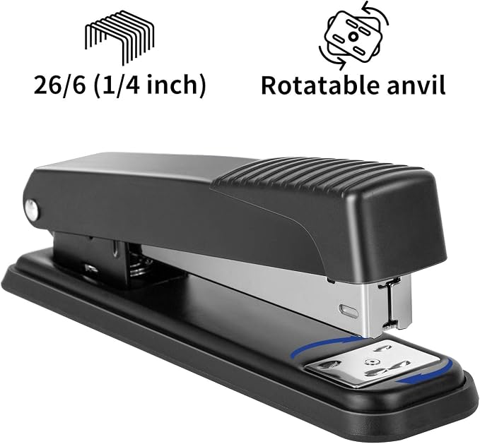 Amazon Basics Full-Strip Desktop Stapler, 20 Sheet Capacity - Image 3