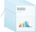 PATIKIL 10 Pack Clear Report Covers by PATIKIL