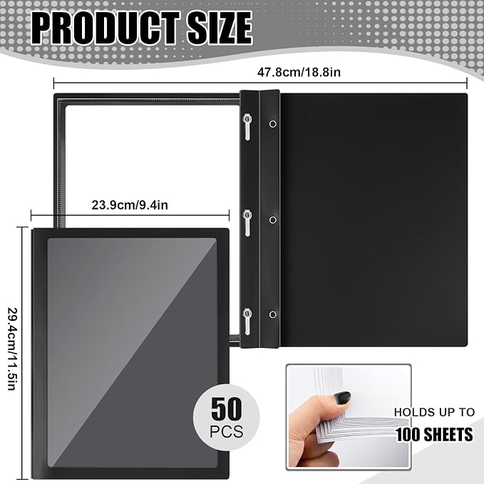Teling 50 Pcs Report Covers - Image 2