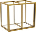 NIUBEE Gold Acrylic Pen Holder for Desk, Acrylic Desk Organizers and by NIUBEE