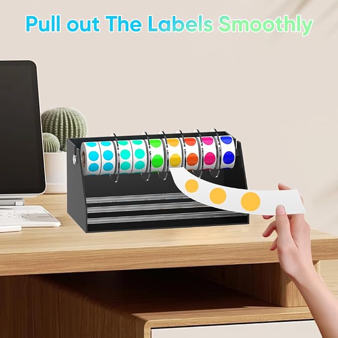 Acrylic Sticker Label Roll Dispenser - Image 6