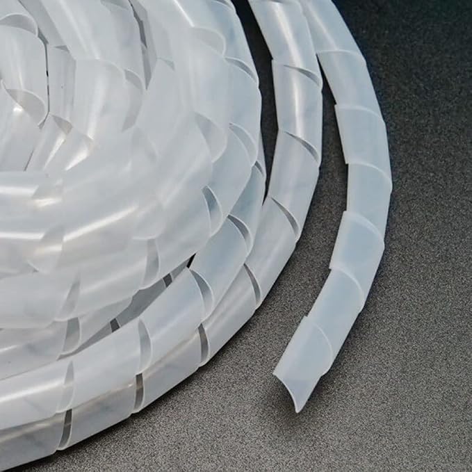 Spiral Cable Wrap -20 Ft 1/2" Cable Management Sleeve Organizer - Image 3