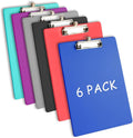 Clipboards with Pen Holder, Clip Boards Plastic Standard A4 Letter Size Holds by LIMANLIRY