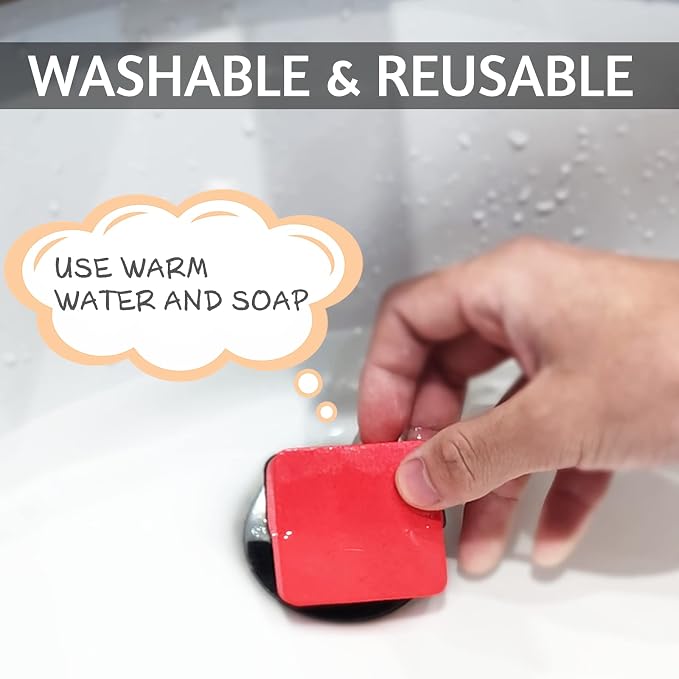 72 Pack Whiteboard Eraser, Washable and Reusable Magnetic Whiteboard Eraser - Image 6