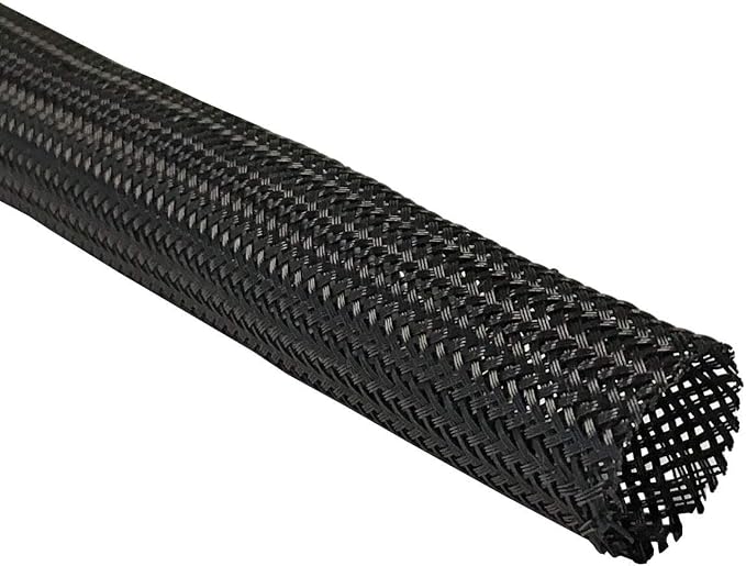 Techflex 1/8 Inch Flexo Clean Cut Braided Cable Sleeve by Electriduct