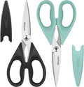 iBayam 2 Pack All Purpose Kitchen Shears Heavy Duty by iBayamDirect