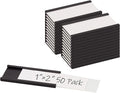 Realth C Channel Magnetic Label Holders 50 Pack 1'' x 2'' by Realth