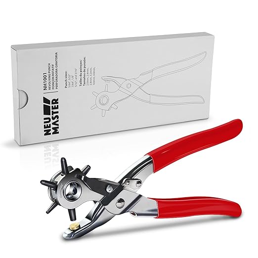 Hole Punch, NEU MASTER Heavy Duty Leather Hole Puncher - Image 5