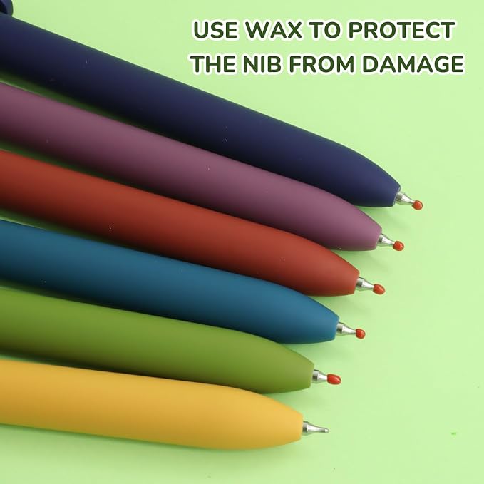 UIXJODO Gel Pens, 0.5mm Fine Point Smooth Writing Pens, High-End Series - Image 7