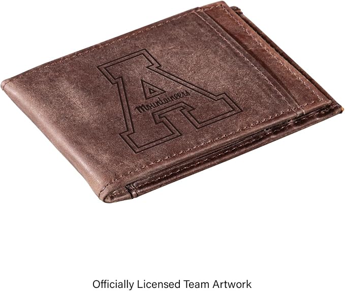 Team Sports America NCAA Appalachian State University Front Pocket Slim Wallet - Image 2