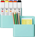 Mabrasse 2p Magnetic Dry Erase Marker Holder, Pen and Eraser Holder by Marbrasse