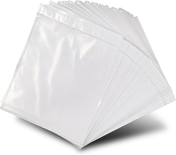 200 Pcs-4.5x5.5In Shipping Envelopes, Packing List Mailing Envelopes Clear by MBLABEL