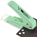 Single Hole Puncher, 1/4" Hole, 50% Labor Savings, Heavy Duty Metal Punch by Cgerma